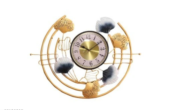 Iron Wall Clock latest designs with best quality and lowest price range so that everyone can feel luxirious at cheap prices. - Free Size, Metal, Decorative Wall Clock, Pack of1